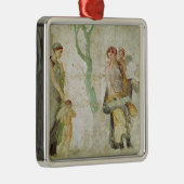 Eros, der in Anwesenheit der Aphrodite bestraft Silbernes Ornament (Rechts)