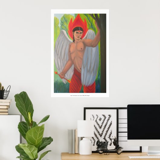 Eros, der Jäger Poster (Heimbüro)