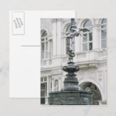 Eros, Piccadilly Circus Postkarte (Vorne/Hinten)