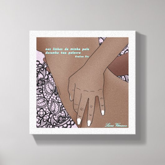 Erótico Leinwanddruck (Vorderseite)