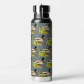 Erpel-Muster Trinkflasche (Links)