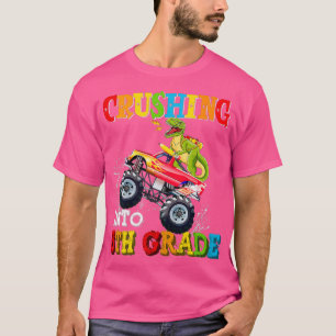 Erpressung in den Kindergarten Monster Truck Dinos T-Shirt