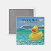 Erpressung von Enten- und Kreuzfahrtschiffen Magnet (Vorderseite/Rückseite)