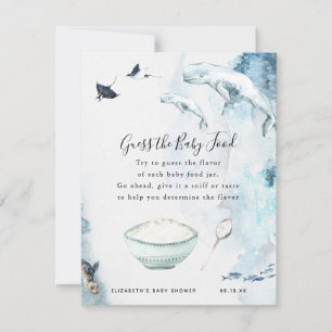 Errate das Babynahrungsmittel   Baby Shower Spiel
