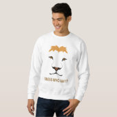 Errate das Tier – Löwe | König des Dschungels Sweatshirt (Vorne ganz)