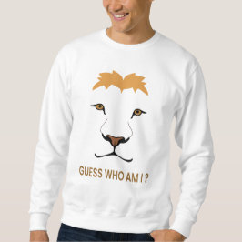 Errate das Tier – Löwe | König des Dschungels Sweatshirt