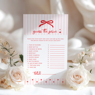 Errate den Preis Valentinces Roter Bogen Baby Show