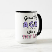 Errate mein Alter 15 oz Kaffeetasse (VorderseiteRechts)