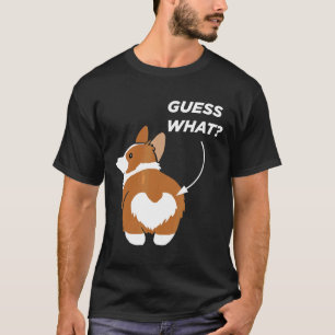 Errate Was Corgi Hintern Corgi Besitzer Corgi Sche T-Shirt