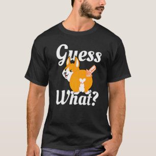 Errate Was Corgi Hintern Hund Premium T-Shirt