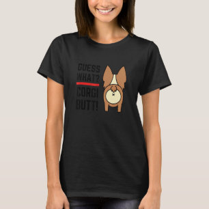 Errate was Corgi Hintern, Lustiger Hundeliebhaber T-Shirt