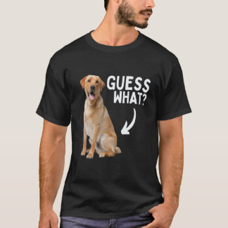Errate was gelber Lab-By! Lustiger Labrador Retrie T-Shirt