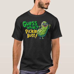 Errate was Gurkenhintern Lustige Gurke Meme Gurke T-Shirt