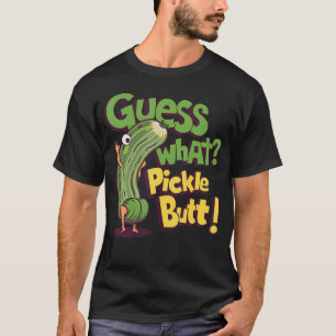Errate was Gurkenhintern Lustige Gurke Meme Gurke  T-Shirt