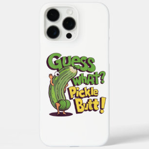 Errate was_ Gurkenpopo! Lustige Gurke iPhone 16 Pro Max Hülle