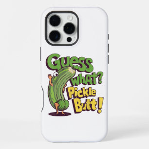 Errate was_ Gurkenpopo! Lustige Gurke iPhone 16 Pro Max Hülle