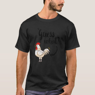 Errate Was Huhn Aber Der Original Bedrängte Toilet T-Shirt