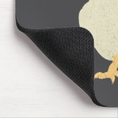 Errate Was Hühnerhintern Lustig Glücklich Mousepad (Ecke)