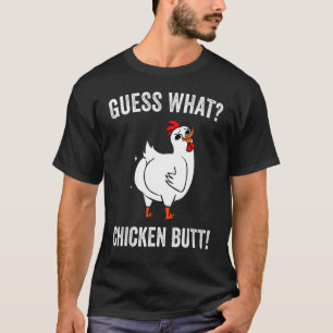 Errate Was Hühnerhintern Lustige Hühner T-Shirt