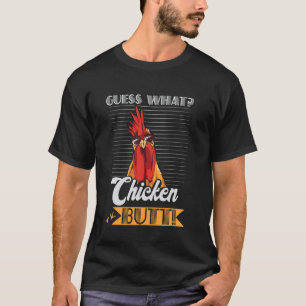 Errate Was Hühnerhintern Lustiges Hühner Meme Huhn T-Shirt