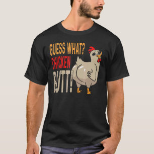 Errate Was Hühnerhintern  Vater Geschwister Freund T-Shirt