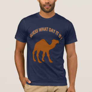 Errate, welcher Tag heute ist - Hump Day Kamel - T T-Shirt