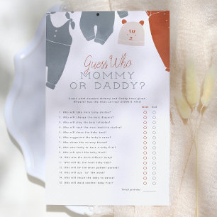 Errate Wer Hello Baby Boho Kleidung Baby Shower
