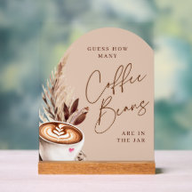 Errate, wie viele Kaffeebohnen im Glas sind