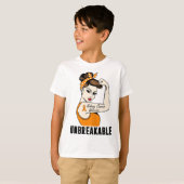 Erreger des Nierenkrebs Unzerbrechlicher perfekter T-Shirt (Vorne ganz)