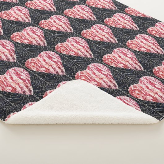 Erregtes Herz Sherpadecke (3/4)