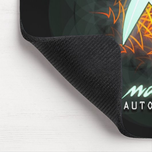 Erregtes Logo Mousepad (Ecke)