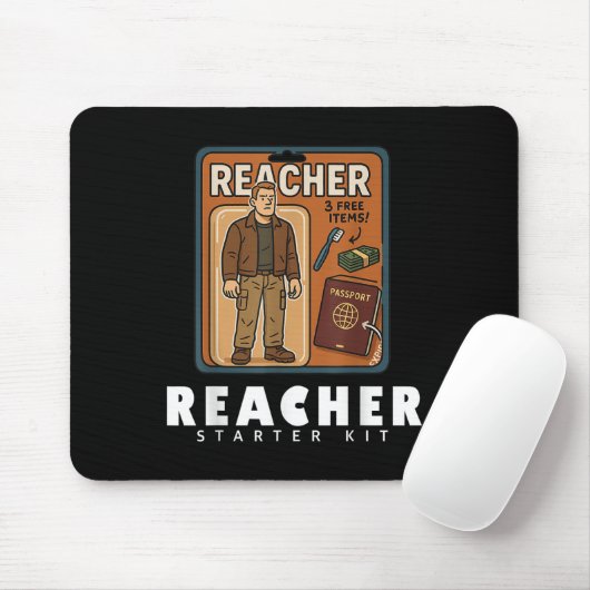 Erreichbar inspiriertes Starter Kit-Design Mousepad (Mit Mouse)
