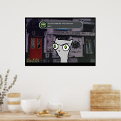 Erreichbarkeit entriegelt: WTF? : Foamy Poster (Küche)