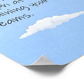 Erreichbarkeit für das Himmelspopster Poster (Ecke)