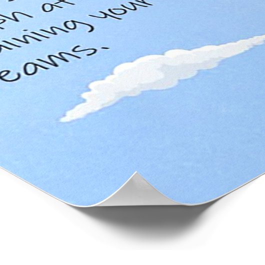 Erreichbarkeit für das Himmelspopster Poster (Ecke)