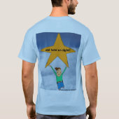 Erreichbarkeit für das Shirt der Sterne (Rückseite)