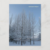 Erreichbarkeit für den Himmel Postkarte (Vorderseite)