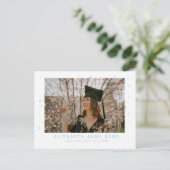 Erreichbarkeit für den Sternen-Abschluss Postkarte (Stehend Vorderseite)