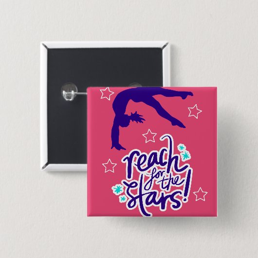 Erreichbarkeit für die Gymnastik der Sterne Button (Vorne & Hinten)