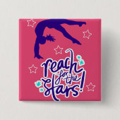 Erreichbarkeit für die Gymnastik der Sterne Button (Vorderseite)