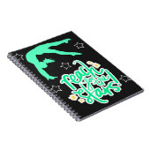 Erreichbarkeit für die Gymnastik der Sterne  Notizblock (Rechte Seite)