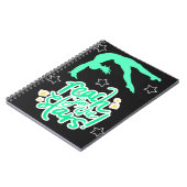 Erreichbarkeit für die Gymnastik der Sterne  Notizblock (Linke Seite)