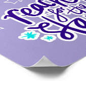 Erreichbarkeit für die Gymnastik der Sterne Poster (Ecke)