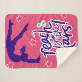 Erreichbarkeit für die Gymnastik der Sterne Sherpadecke (Vorderseite (Horizontal))