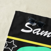 Erreichbarkeit für die Gymnastik der Sterne Strandtuch (Beispiel)