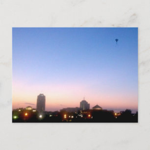 Erreichbarkeit für die Sky Virginia Post Card Postkarte