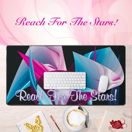 Erreichbarkeit für die Stars Motivierend flüssig A Schreibtischunterlage