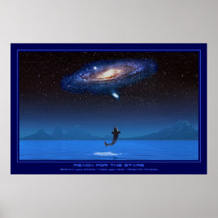 Erreichbarkeit für die Sterne Poster