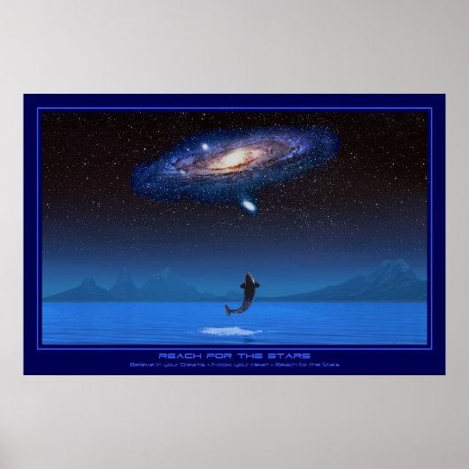 Erreichbarkeit für die Sterne Poster (Vorne)