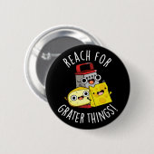 Erreichbarkeit für Großes Funny Cheese Pun Dark BG Button (Vorne & Hinten)